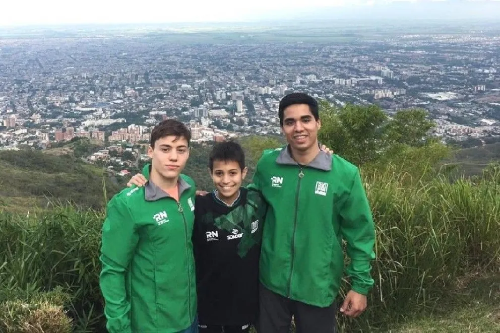 Medallas en el sudamericano juvenil de gimnasia