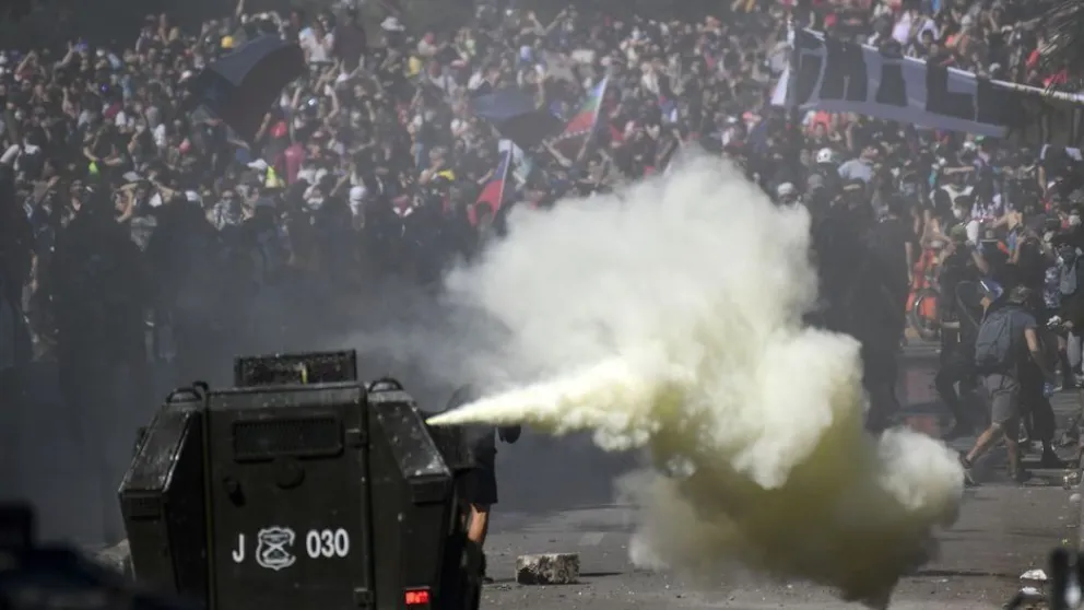 Chile: más de 22 mil personas reclamaron ante la represión gubernamental