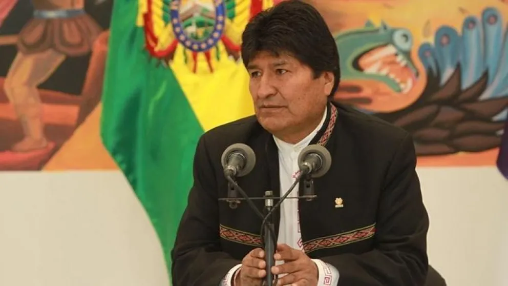 Evo Morales denunció un golpe de Estado en Bolivia