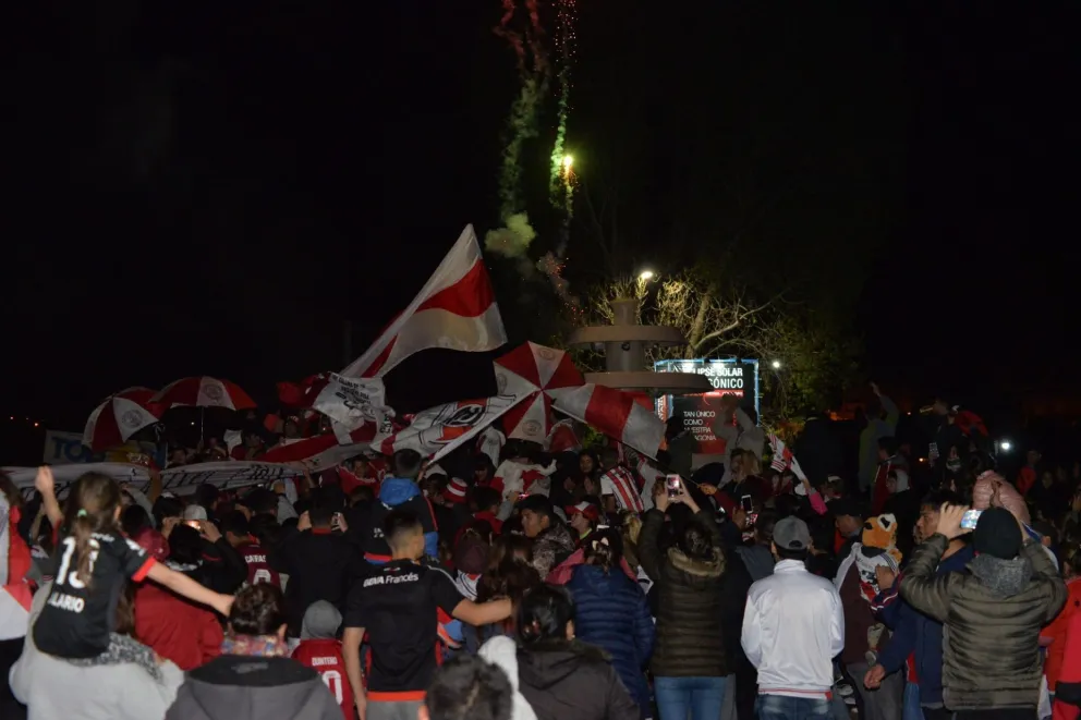 Exitoso operativo policial en los festejos de los riverplatenses