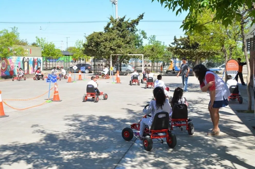 Más de 200 chicos recibieron Educación Vial