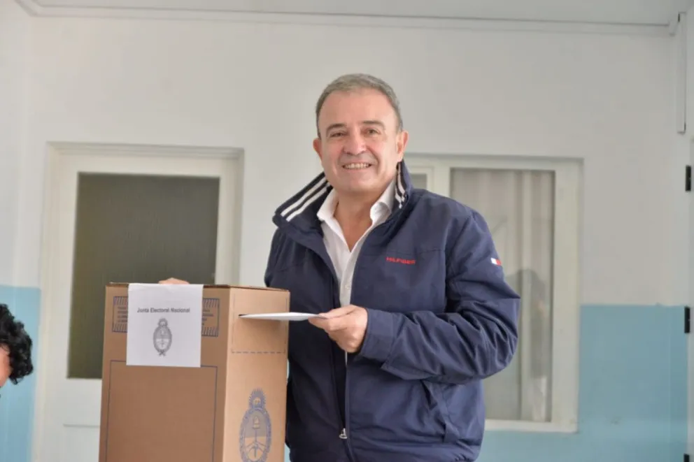Pesatti: "Tenemos una jornada democrática como corresponde"