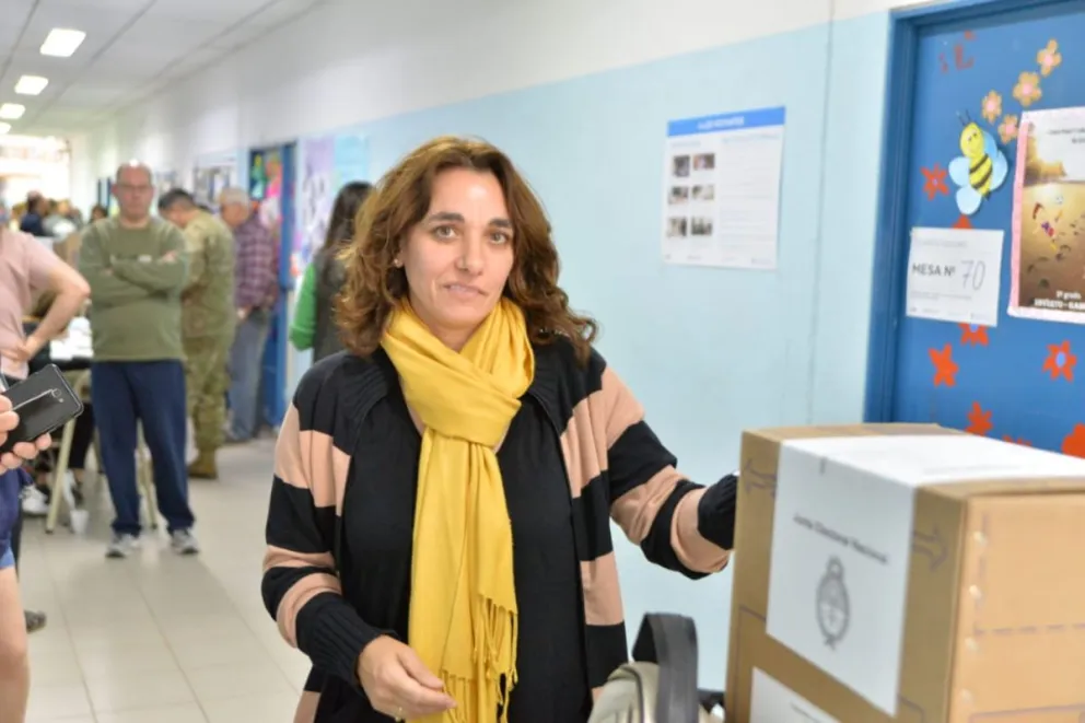 Votó Roberta Scavo
