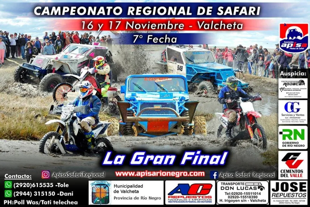 El Safari cierra en Valcheta