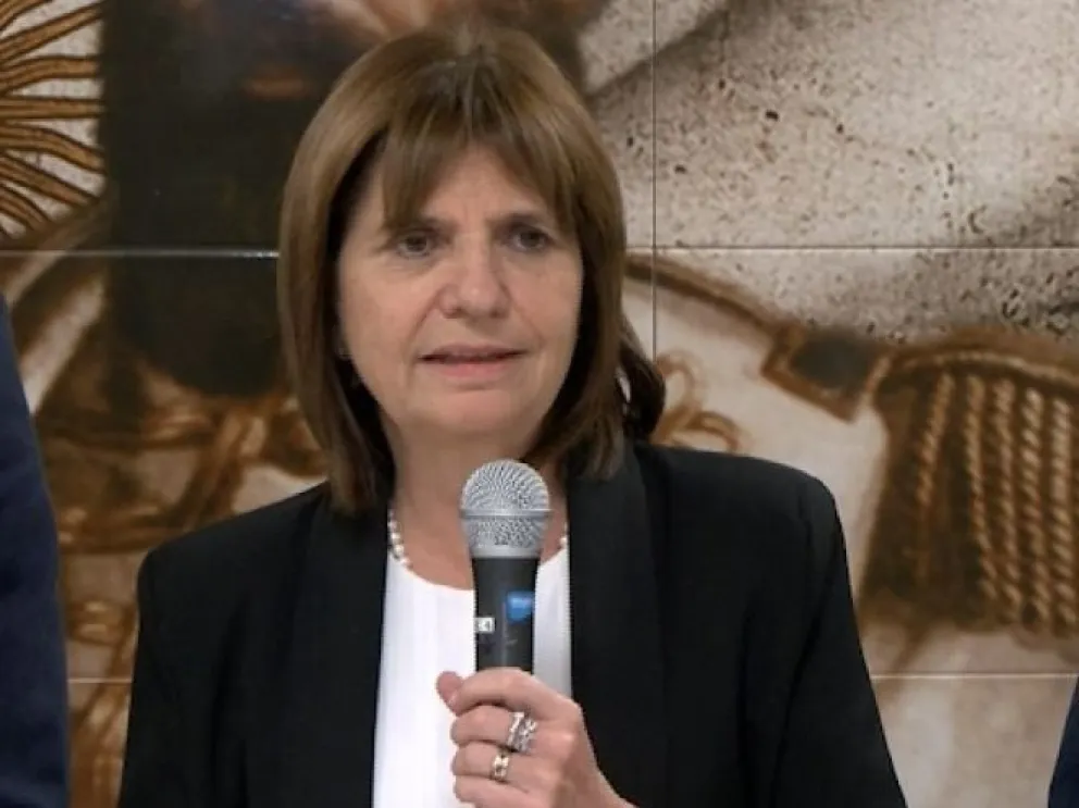 Patricia Bullrich: "Me voy con la frente alta"