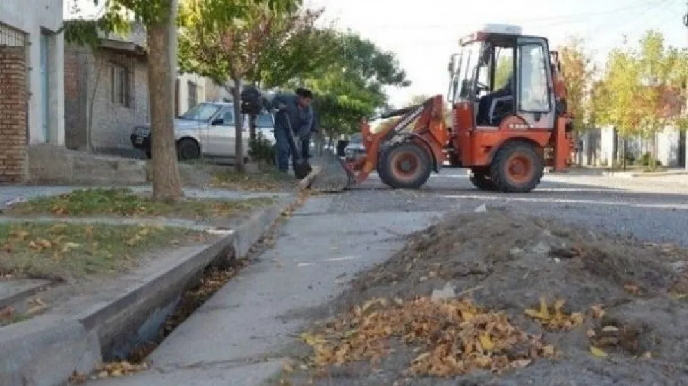 Operativo de Limpieza en los barrios 150 Viviendas, El Progreso, Luján y Patagonia