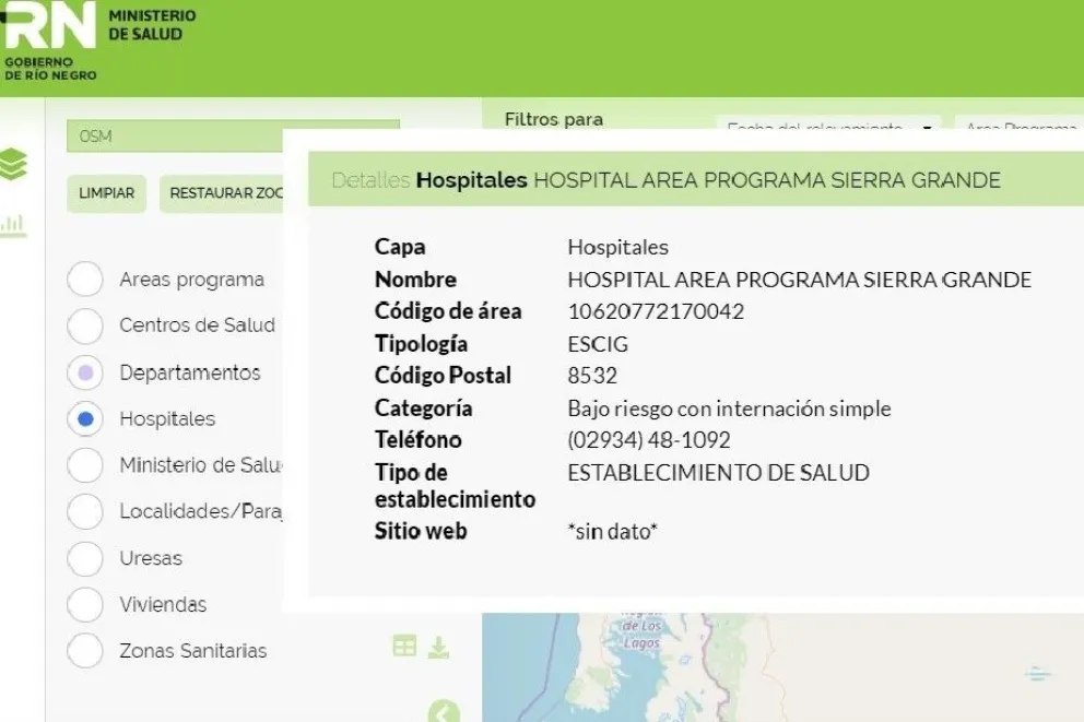 Implementan una app para medir la salud en Río Negro