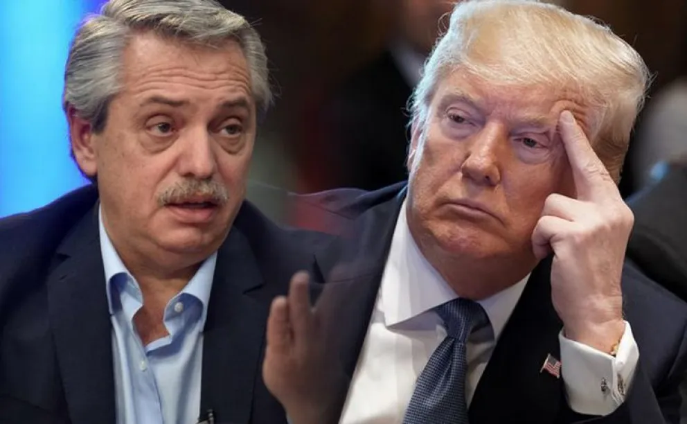 Donald Trump llamó y felicitó a Alberto Fernández