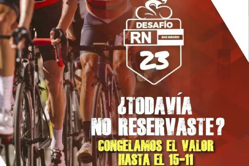 Aún te podes inscribir para unir Bariloche y Las Grutas