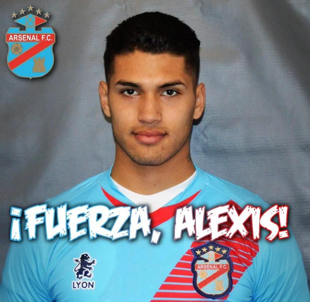 Dolor en Arsenal: baleraon a Alexis Salinas