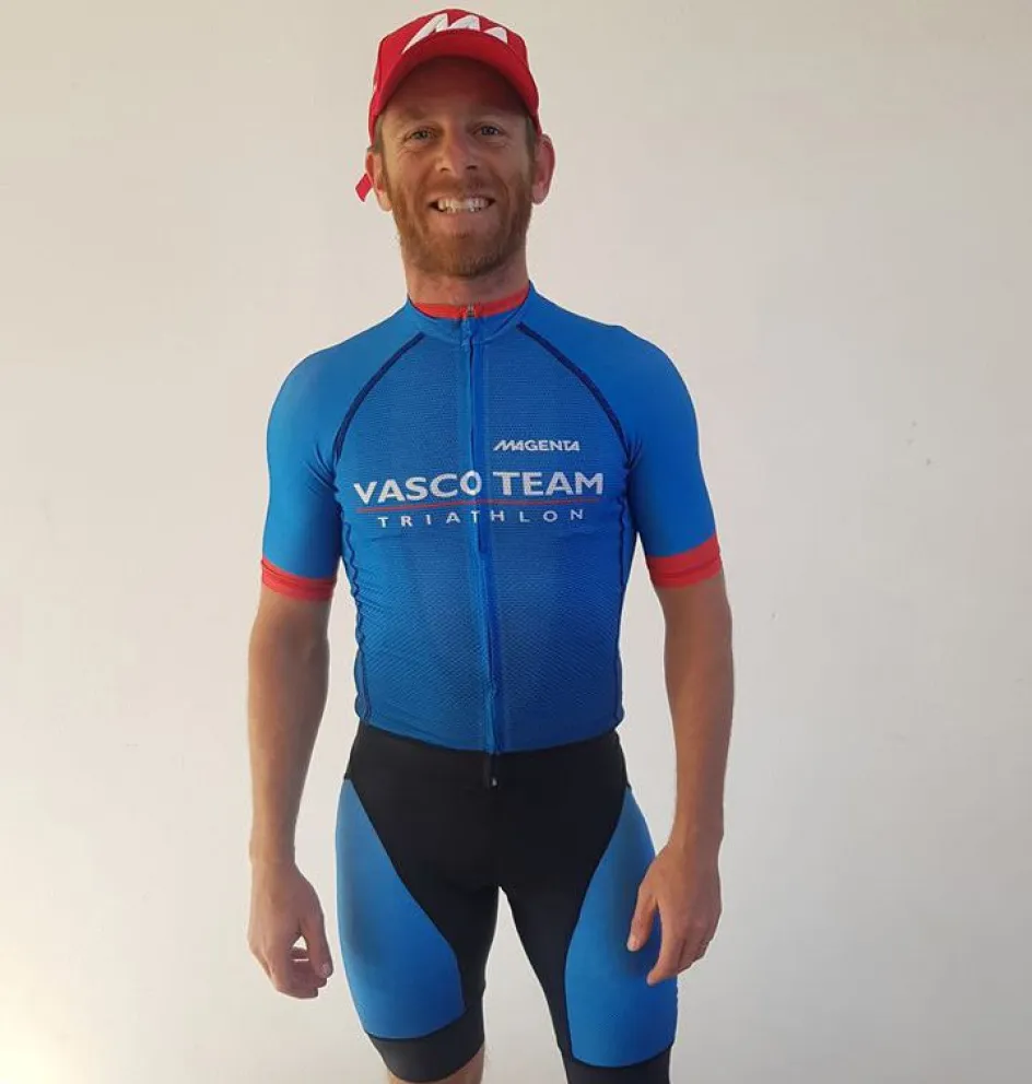 En el podio del Ironman 70.3