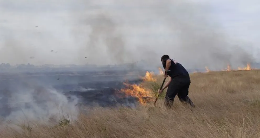 Río Negro con alto riesgo de incendios forestales