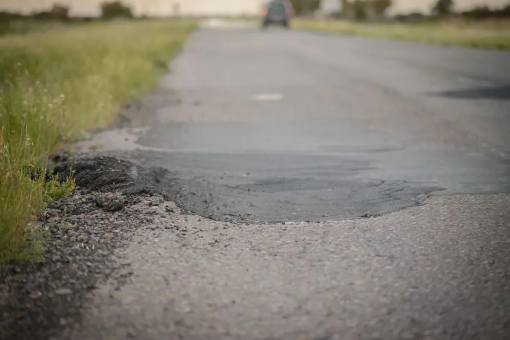 La ruta a El Cóndor en preocupante estado