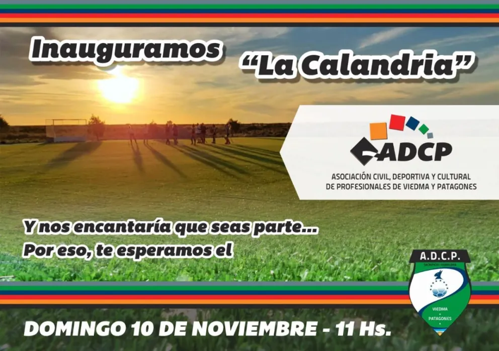 ADCP inaugura su cancha de hockey