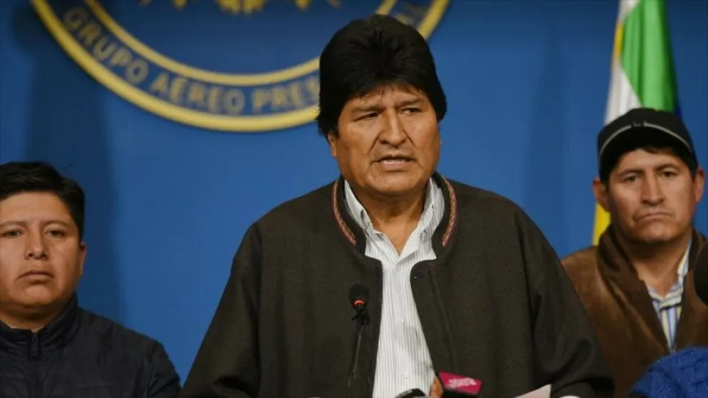 Evo Morales renunció a la presidencia de Bolivia
