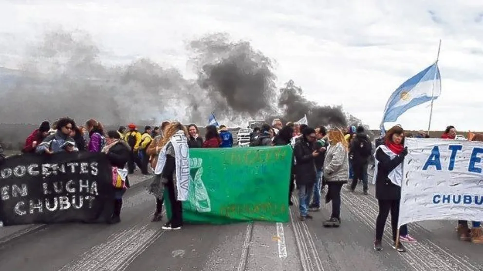 Chubut: docentes inician la 17ª semana consecutiva de paro