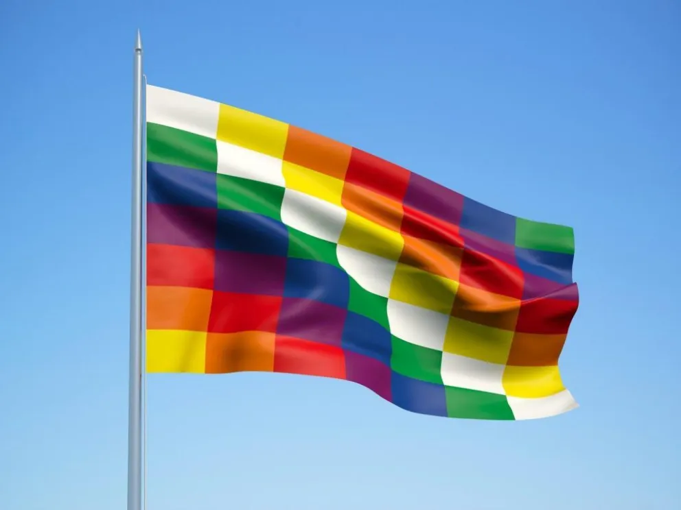 Proponen izar la bandera Wiphala en la Legislatura 