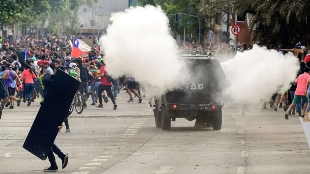 Protestas en Chile: confirmaron la detención de 12 argentinos