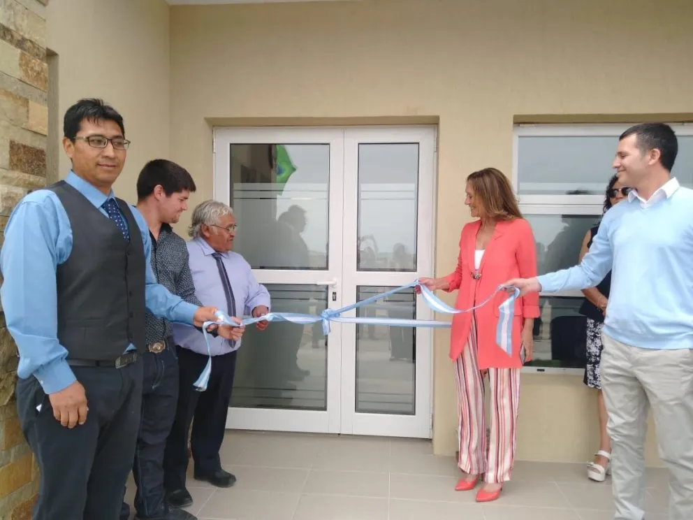 Se inauguró el edificio del Juzgado de Paz de Ramos Mexía