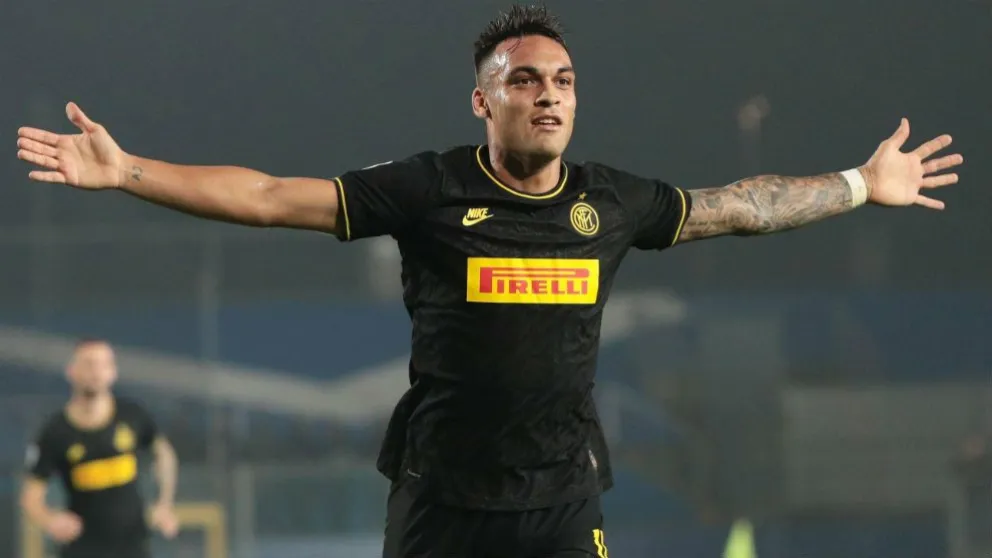 Dos de Lautaro en la goleada de Inter