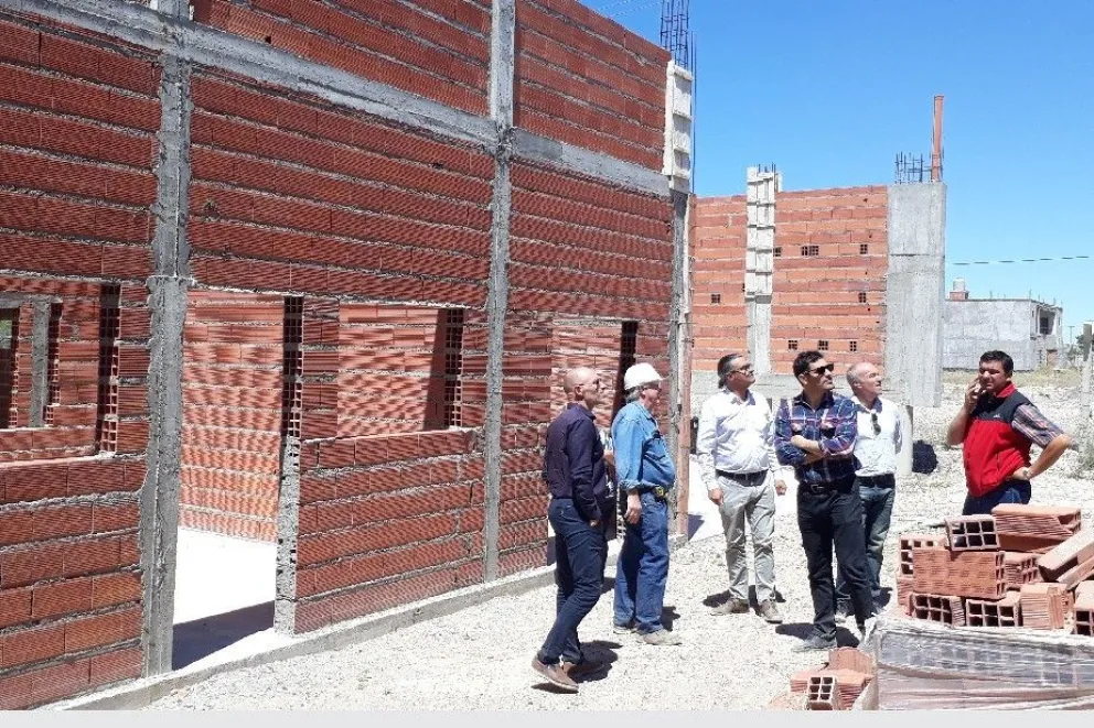 Retomaron la construcción del Hospital de Las Grutas
