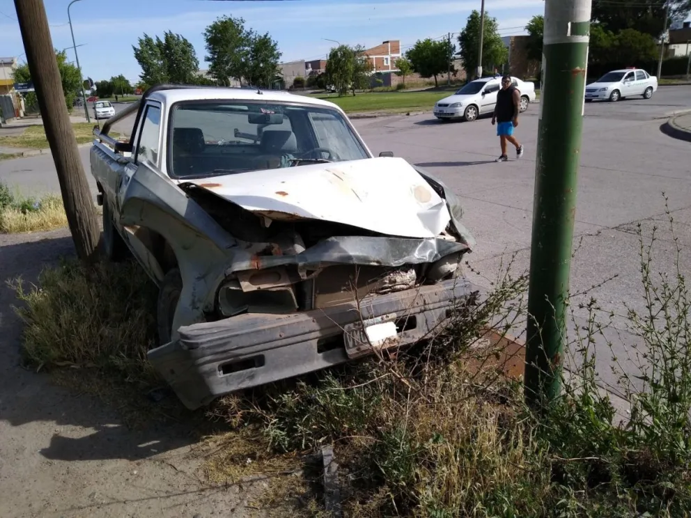 Fuerte choque en Belgrano y Contín