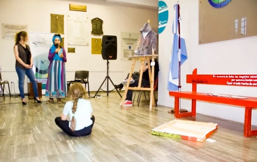 Inauguración de la muestra "Cuerpo Simbólico Violencia Real"