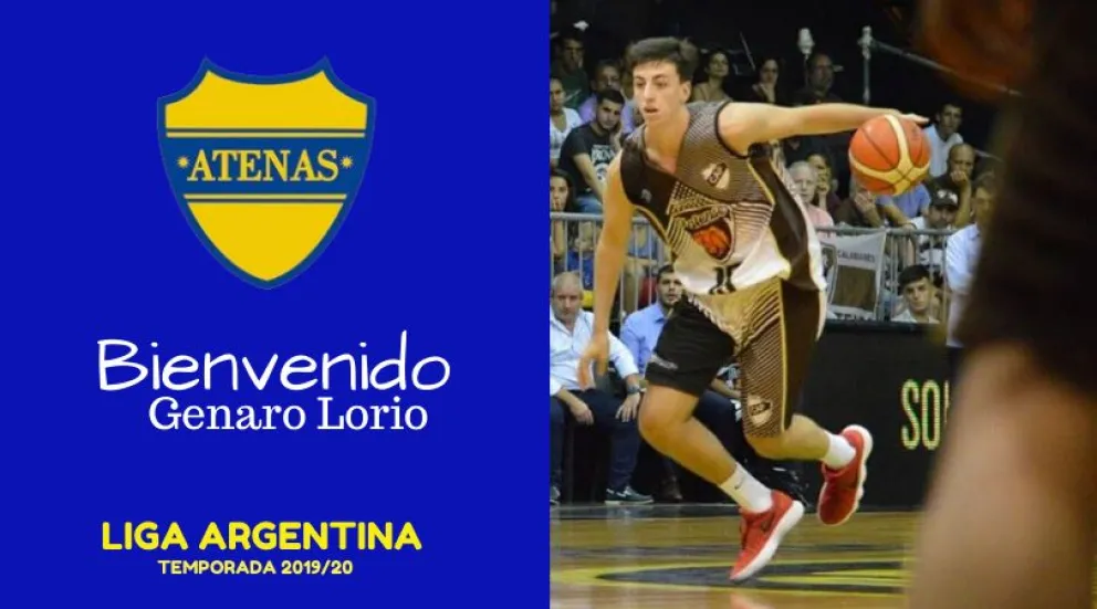 Atenas incorpora a Genaro Lorio