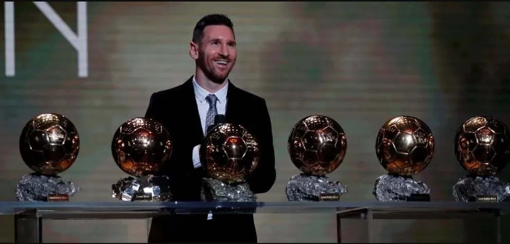 Messi ganó su sexto Balón de Oro