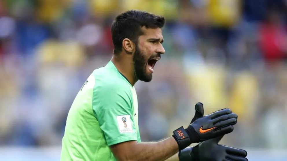 El Trofeo Yashin fue para Alisson Becker