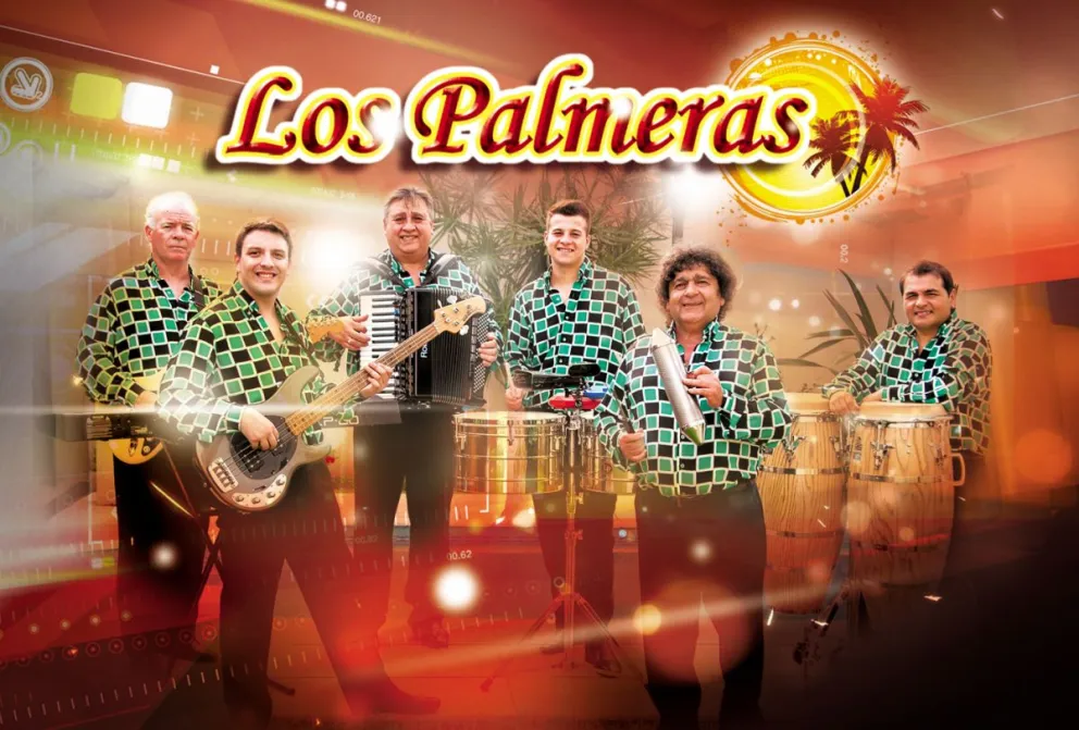 Los Palmeras harán estallar Las Grutas