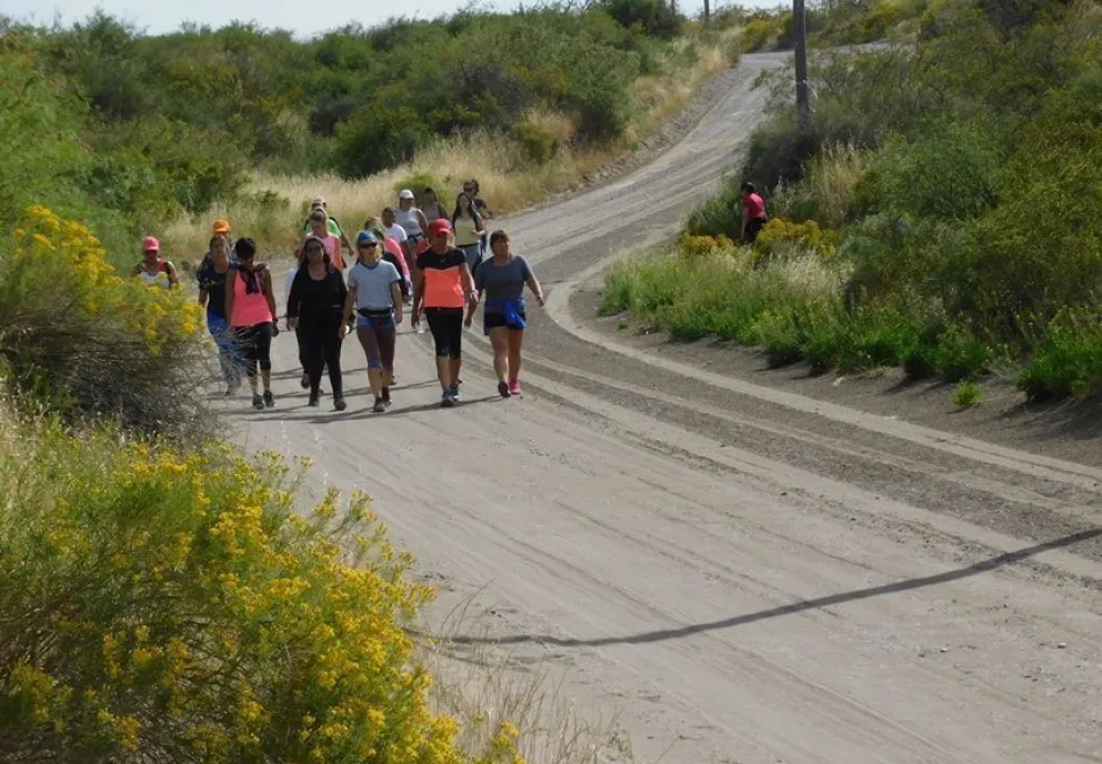 Comienzan las caminatas saludables y gimnasia localizada