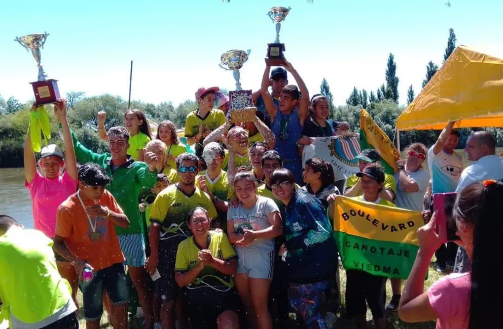 El canotaje de Boulevard sigue en ascenso
