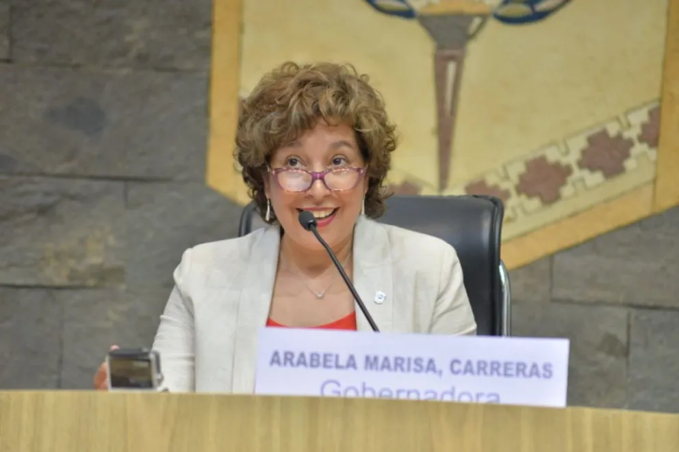 Arabela Carreras: "Creemos en un futuro grande para Río Negro"