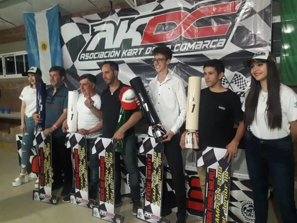 Kart de la Comarca coronó a sus campeones