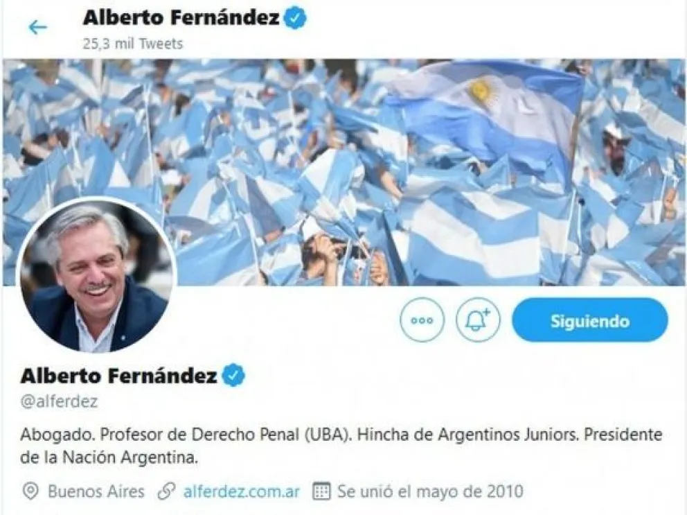 Antes de asumir la Presidencia: "Empieza una nueva etapa"