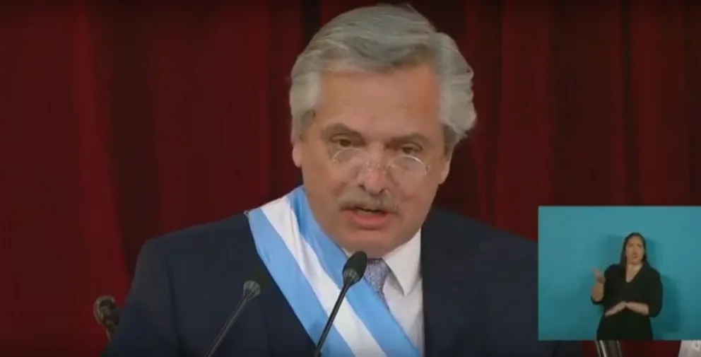 Fernández: "Vamos a convocar a la unidad de toda la Argentina"