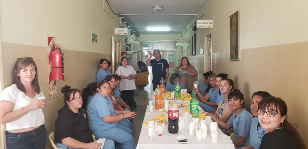 Salud organizó un brindis por el Día de la Mucama