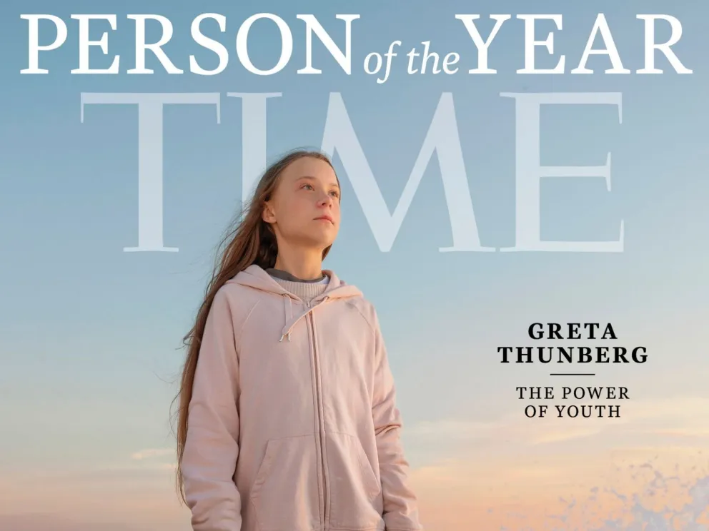 Greta Thunberg fue elegida personalidad del año por la revista TIME