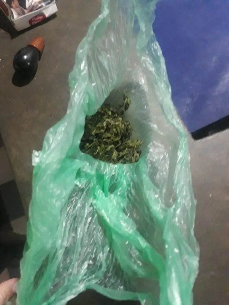 Aprehendido con marihuana en Stroeder