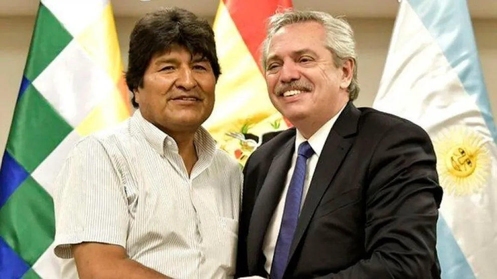 Fernández no aceptará el pedido de detención contra Evo Morales