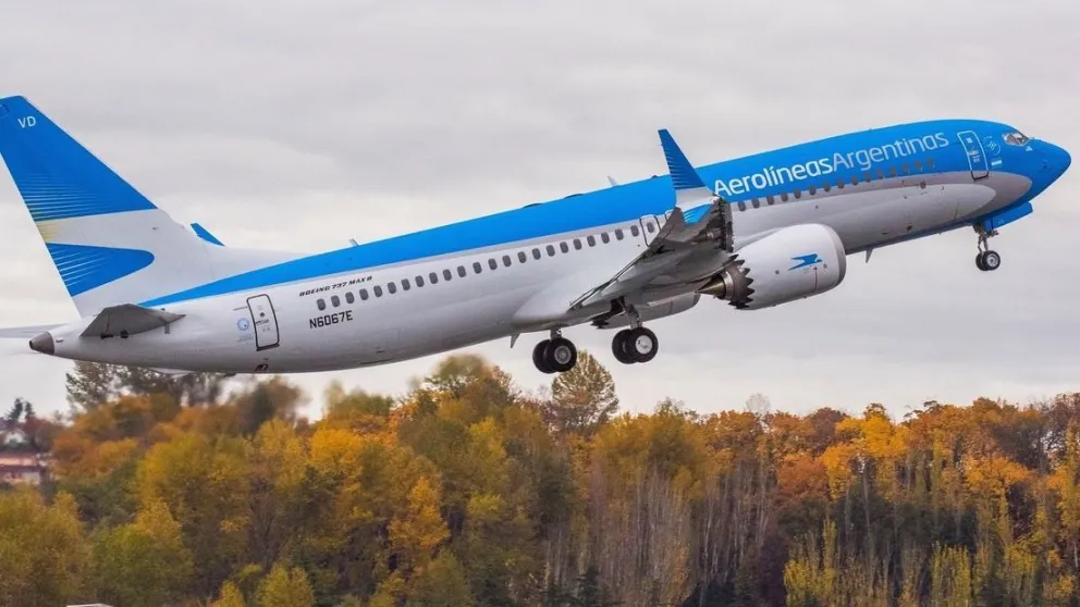 Pasajes de Aerolíneas, sin el recargo del 30%