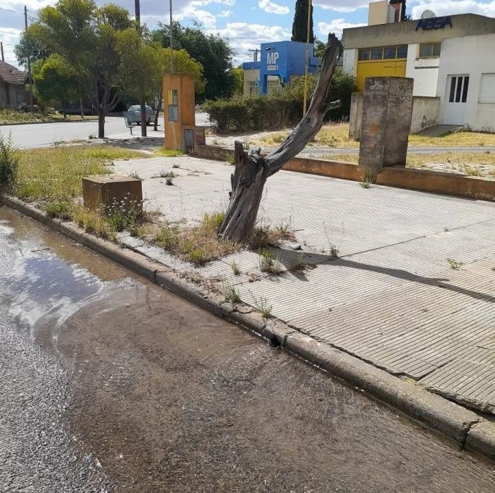En Stroeder marcha en reclamo de agua