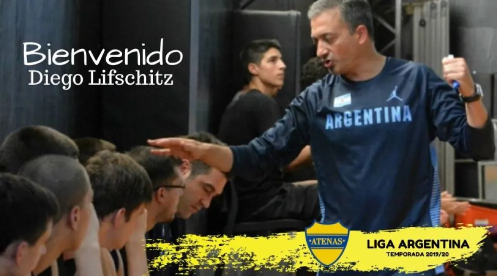 Diego Lifschitz es el nuevo entrenador de Atenas