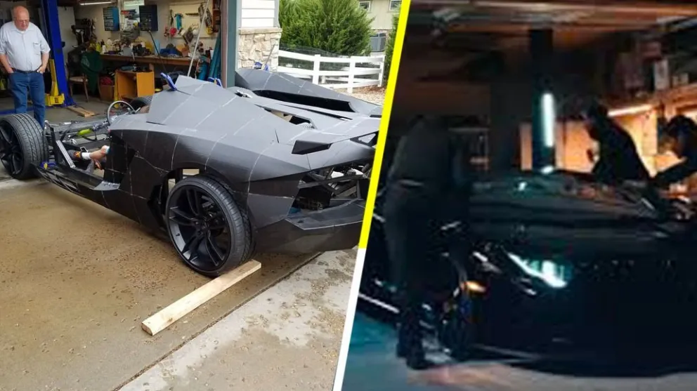 Creó un Lamborghini con una impresora 3D y le dieron uno real