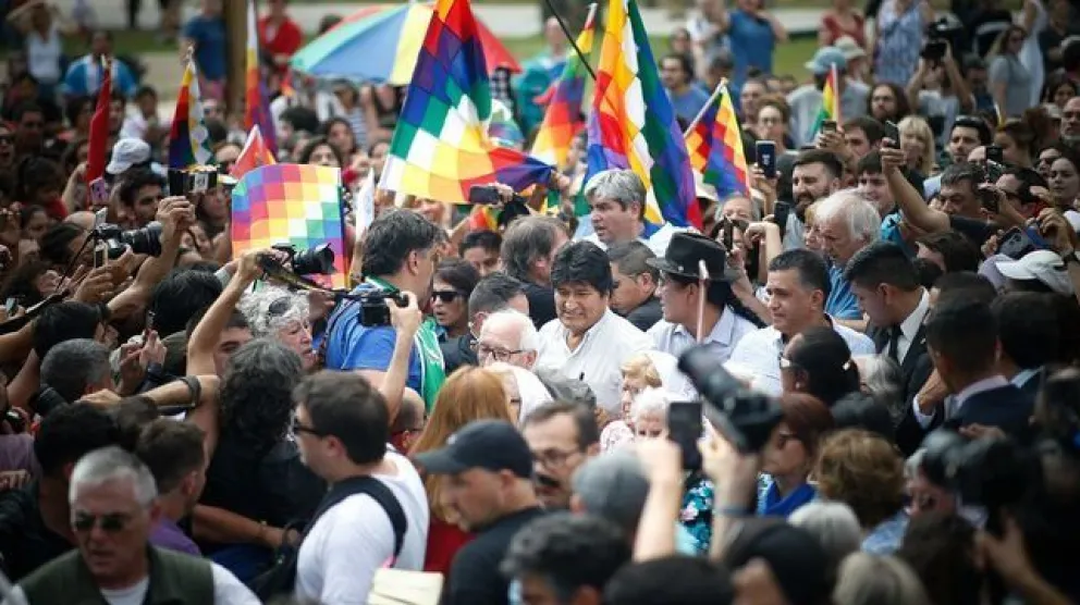 Evo Morales se reunirá con dirigentes del MAS en Buenos Aires