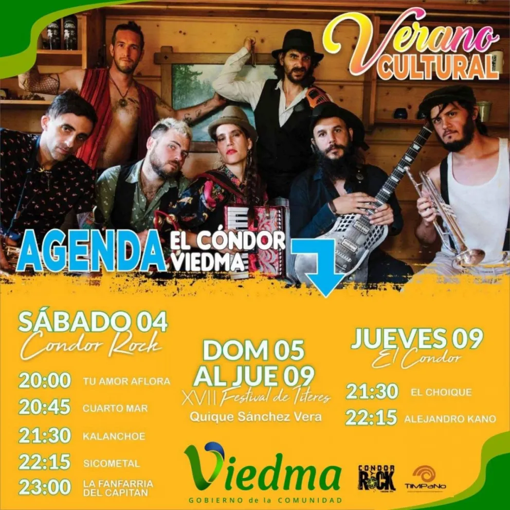 Este finde arranca el Verano Cultural