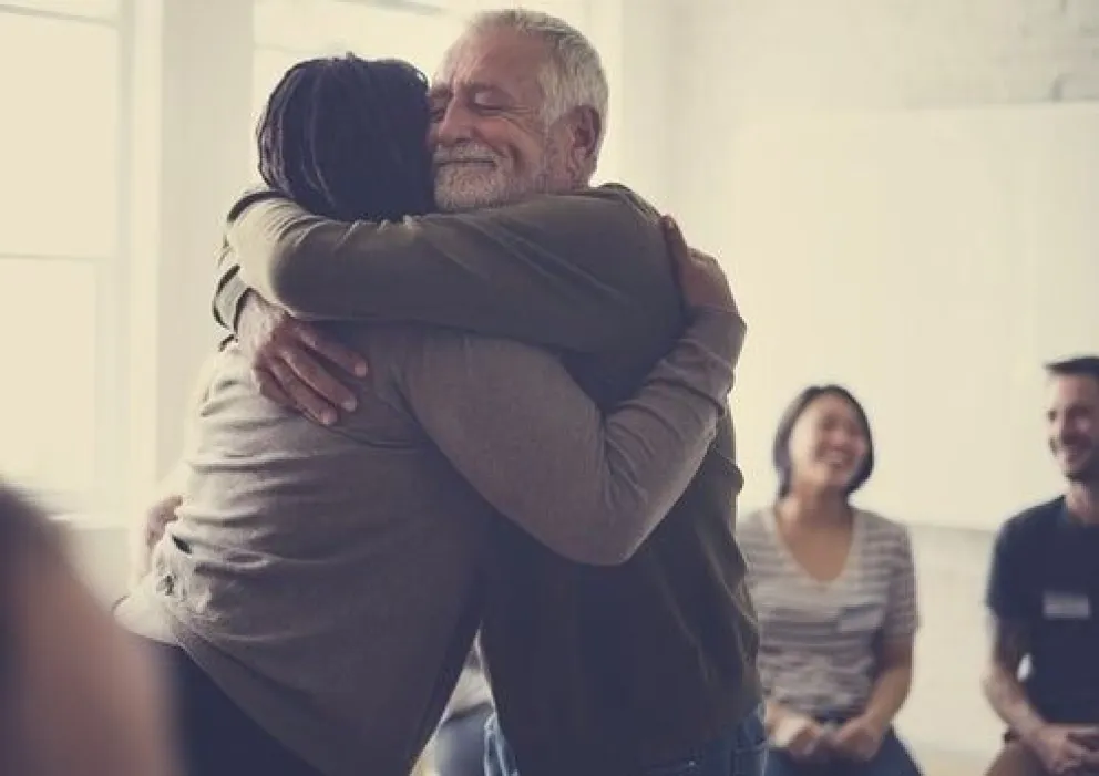 El poder del abrazo
