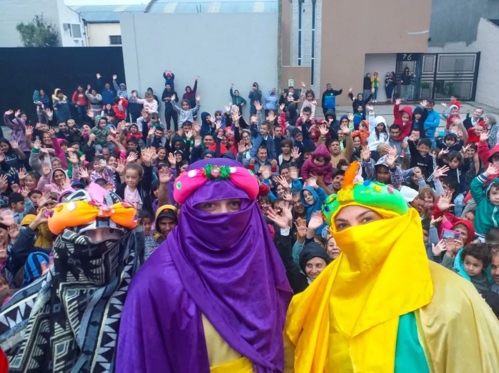 Los Reyes Magos sembraron alegría en Patagones