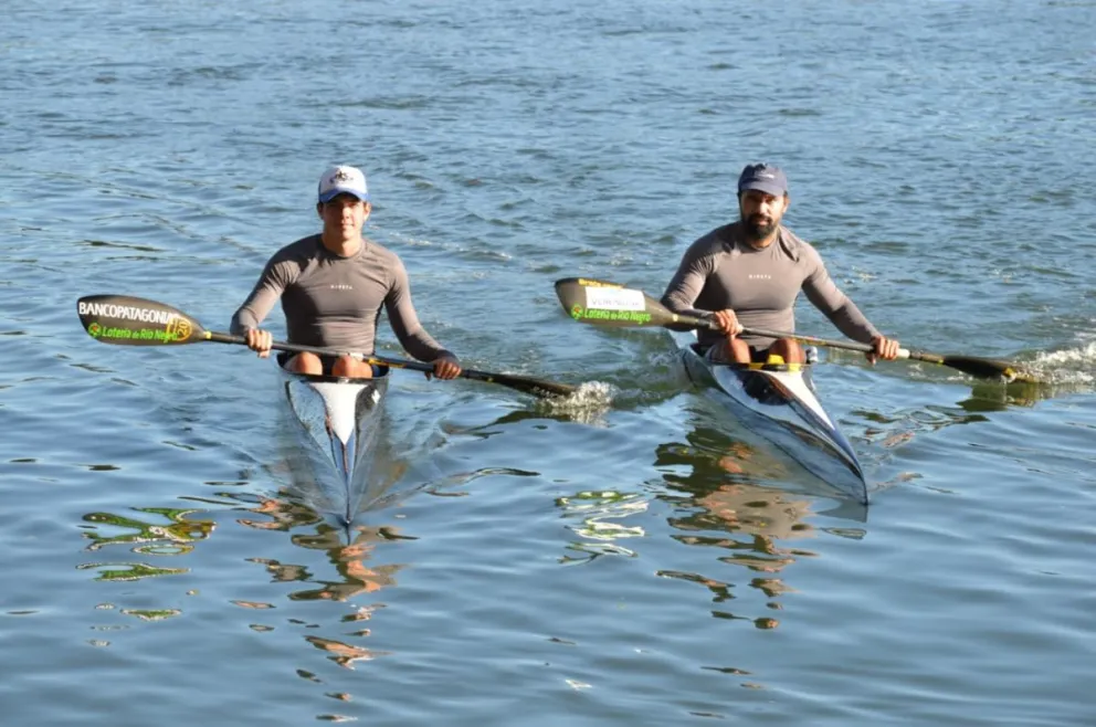 "Es un sueño poder remar con Damián"